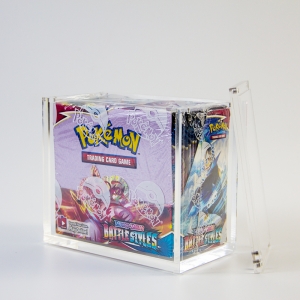 Perspeta al por mayor Pokémon ETB cajas caja de refuerzo acrílico caja 
