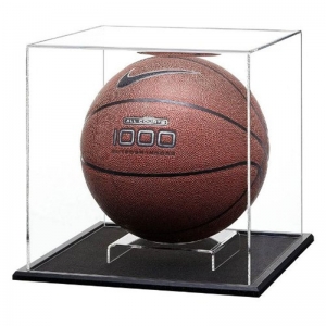 Caja de exhibición de acrílico personalizada del baloncesto