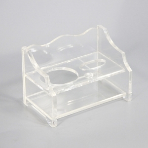 Hotel Clear Acrylic Cup Display Holder 