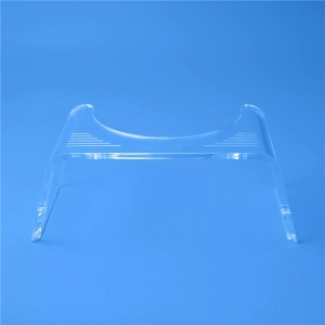 taburete de baño de fantasma delgado de acrílico transparente 