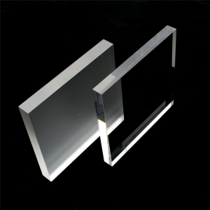 lámina de acrílico extruida personalizada placa de pmma transparente 