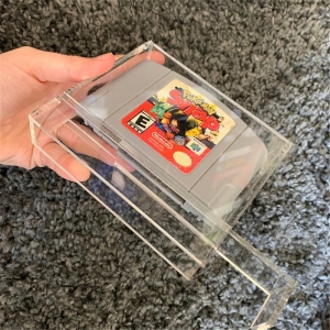  Nintendo caja de presentación de acrílico nes gameboy caja de refuerzo 