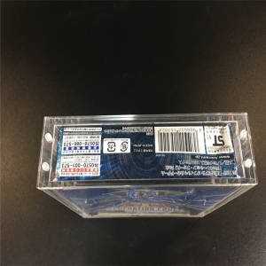 caja de refuerzo yugioh de acrílico al por mayor resistente a los rayos ultravioleta 