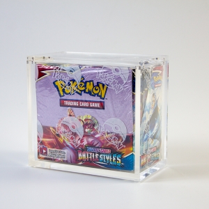 Perspeta al por mayor PTCG Pokémon ETB caja de refuerzo acrílico 