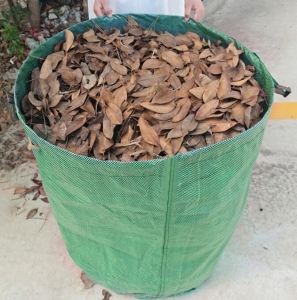 Bolsas reutilizables para hojas de residuos de jardín 