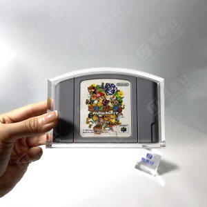 Tapa magnética Nintendo N64 SNES Xbox Vitrina acrílica para videojuegos 