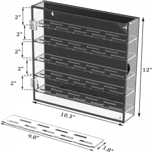 vitrina de pared acrílica
