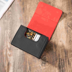 Caja de baraja de cartas con tapa magnética 