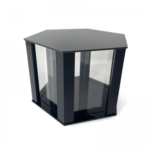 Caja hexagonal de acrílico para exhibición de PSA: una exhibición premium para sus tarjetas calificadas 