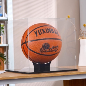 Estuche de baloncesto acrílico con protección UV 