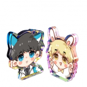 Standee de acrílico personalizado con logotipo OEM de dibujos animados Anime 