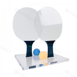 Venta al por mayor Juego de paletas de ping pong de acrílico OEM 