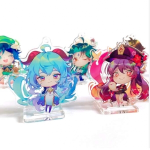 Standee de acrílico de dibujos animados con soporte de anime personalizado 
