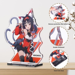Standees de personajes de exhibición de acrílico coleccionables 