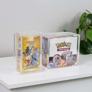 Pokémon TCG Caja de refuerzo japonesa Case acrílico 