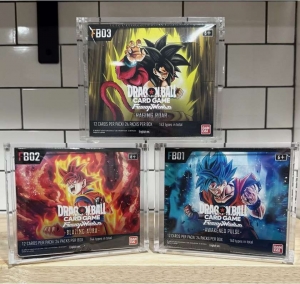 Acrílico Dragon Ball Super Booster Box Case 