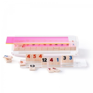 Juego de baldosas acrílico rummy personalizado con baldosas 