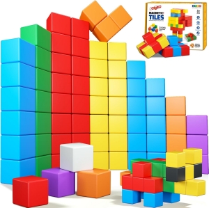 Bloques de construcción magnética para niños pequeños 