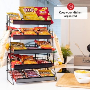 Estante de refrigerio y estante para chips para tiendas 