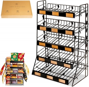 Estante de refrigerio y estante para chips para tiendas 