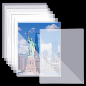 Protectores de revistas de la página de papel de plástico duro