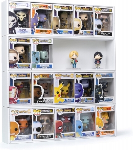 pantalla acrílica funko pop estuche 