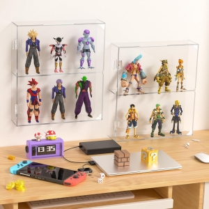 pantalla acrílica funko pop estuche 