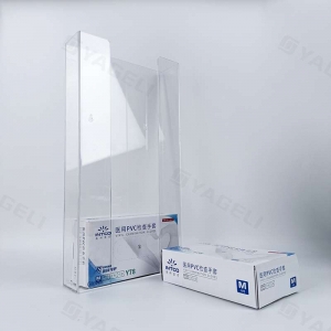 Dispensador de guantes acrílicos transparentes al por mayor personalizables 