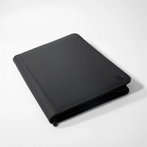 Binder de cargador de tarjeta de comercio PU de 9 bolsillo personalizado de 9 bolsillo 