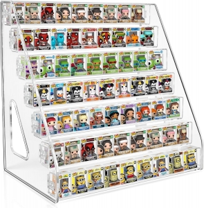 Estante de exhibición transparente para Funko Bitty Pop
