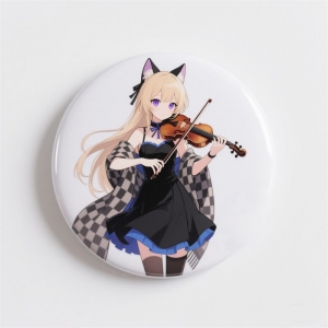 Insignia de figura de anime impresa con UV DIY para mochila 