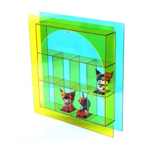 Vitrina de figuras coleccionables personalizadas con caja ciega 