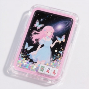 colgante de mahjong acrílico personalizado