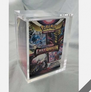 Estuche de acrílico para exhibición de paquetes de refuerzo de Pokémon 