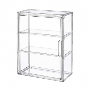 Vitrina transparente para figuras de acción