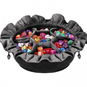 Bolsa de dados para juegos con cordón de terciopelo suave 