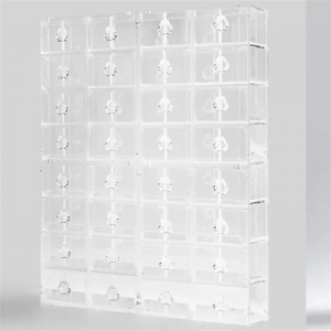 Estuche de acrílico para exhibición de dados DND 
