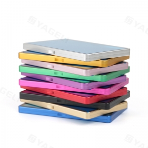 Estuche para tarjetas de aluminio de primera calidad con clasificación magnética 