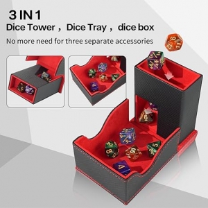 Torre de dados para juegos de rol y DND 