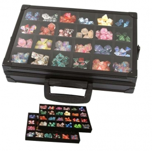 Estuche de almacenamiento para juegos de dados 