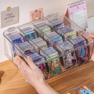 Moderno y personalizado estuche para guardar tarjetas coleccionables 