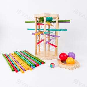Juegos familiares artesanales con logotipos 