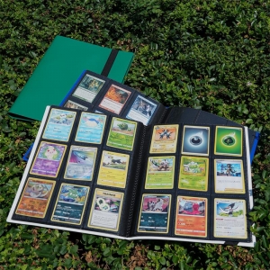 Carpeta de tarjetas coleccionables PP de 9 bolsillos para 360 tarjetas 