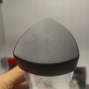 Tubo de embalaje triangular de PC transparente con tapa 