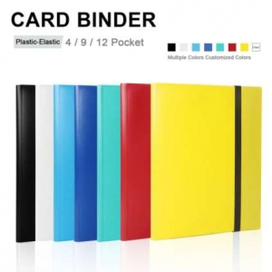 Carpeta de cartas coleccionables premium de 4 bolsillos al por mayor 