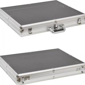 Vitrina de aleación de aluminio con tapa con cerradura 