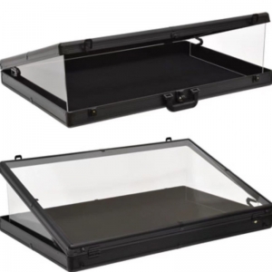 Vitrina de aleación de aluminio con tapa con cerradura 