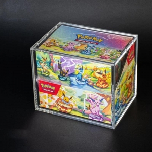 Vitrina acrílica para latas pequeñas de Pokémon