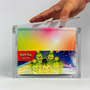 Vitrina acrílica para latas Pokémon Mini (10 latas) 