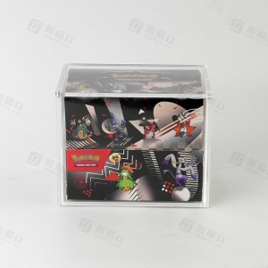 Vitrina acrílica con 96 % de resistencia a los rayos UV para Pokémon Mini (8 latas) 